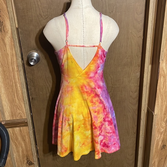 Hand Crafted Tie Dye Dress - Picture 3 of 4